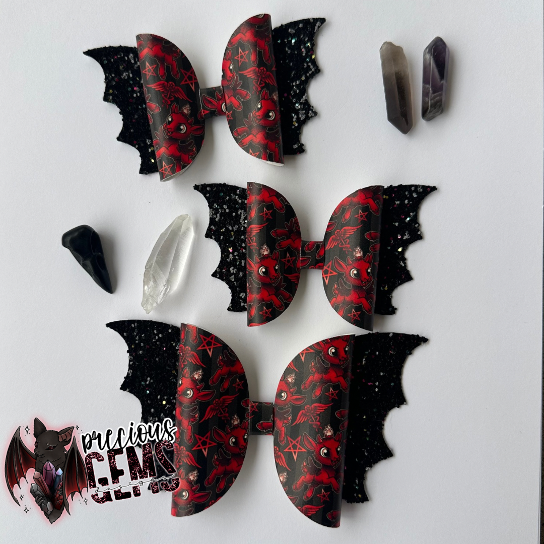 Demon Baphy bat bow