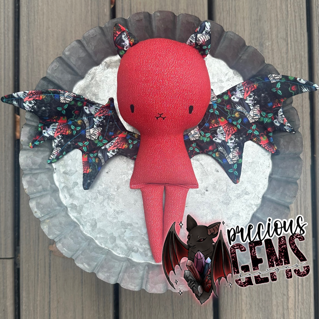 Spooky couple bat doll RTS