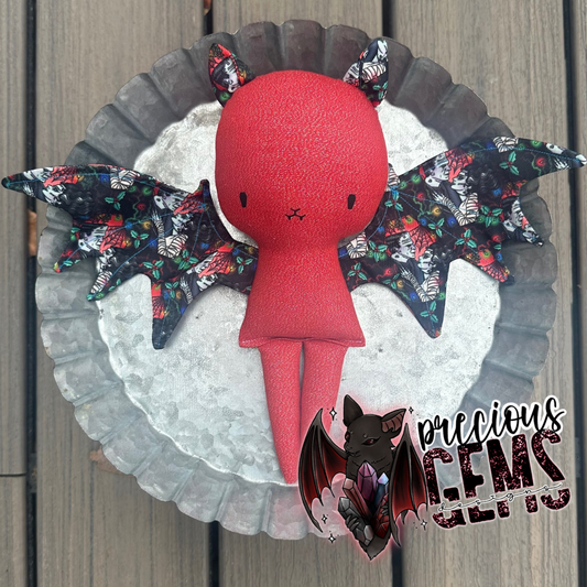 Spooky couple bat doll RTS