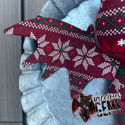 Christmas sweater bat doll preorder