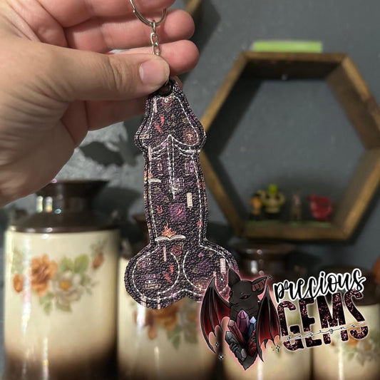 (CURSED) SHAPED KEYCHAINS