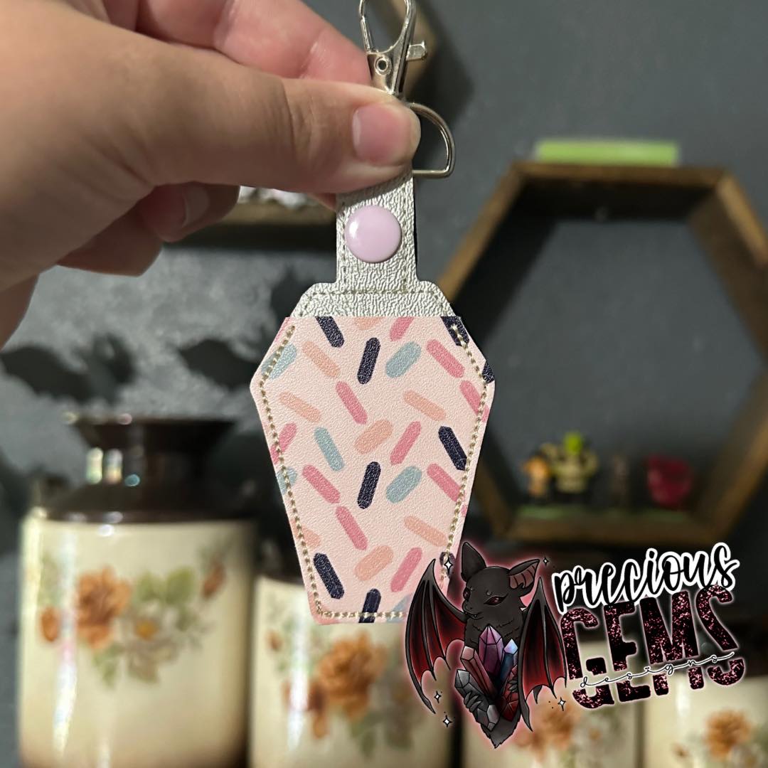 LIP BALM HOLDER KEYCHAINS