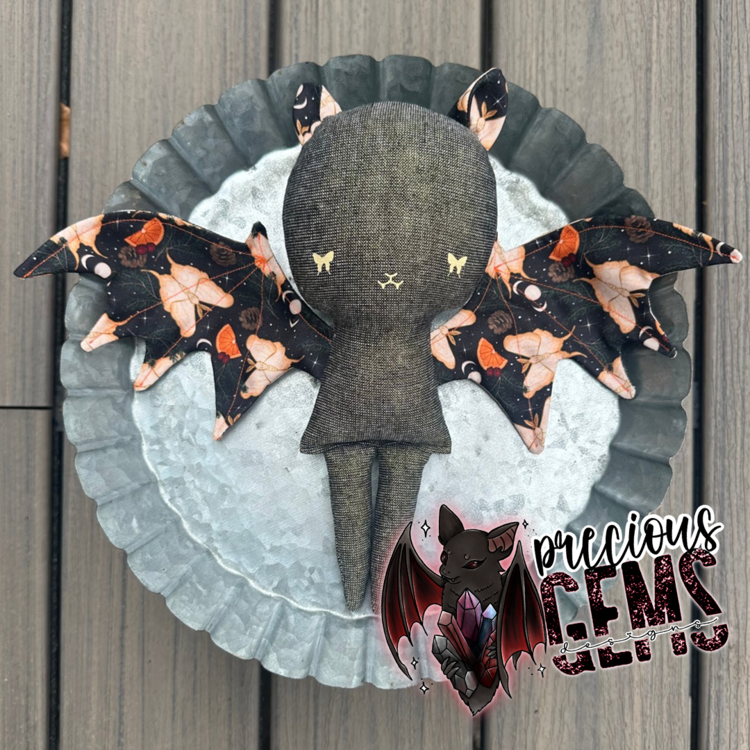 Winter moth bat doll RTS