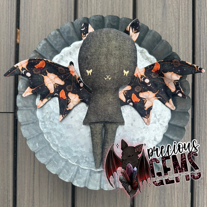 Winter moth bat doll RTS