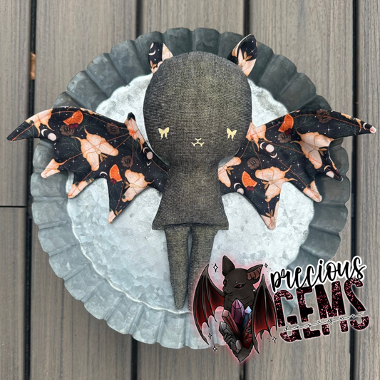 Winter moth bat doll RTS