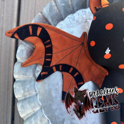 Polka dot snake mesh bat doll RTS