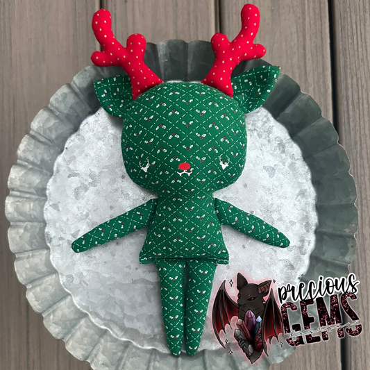 Vintage reindeer doll preorder