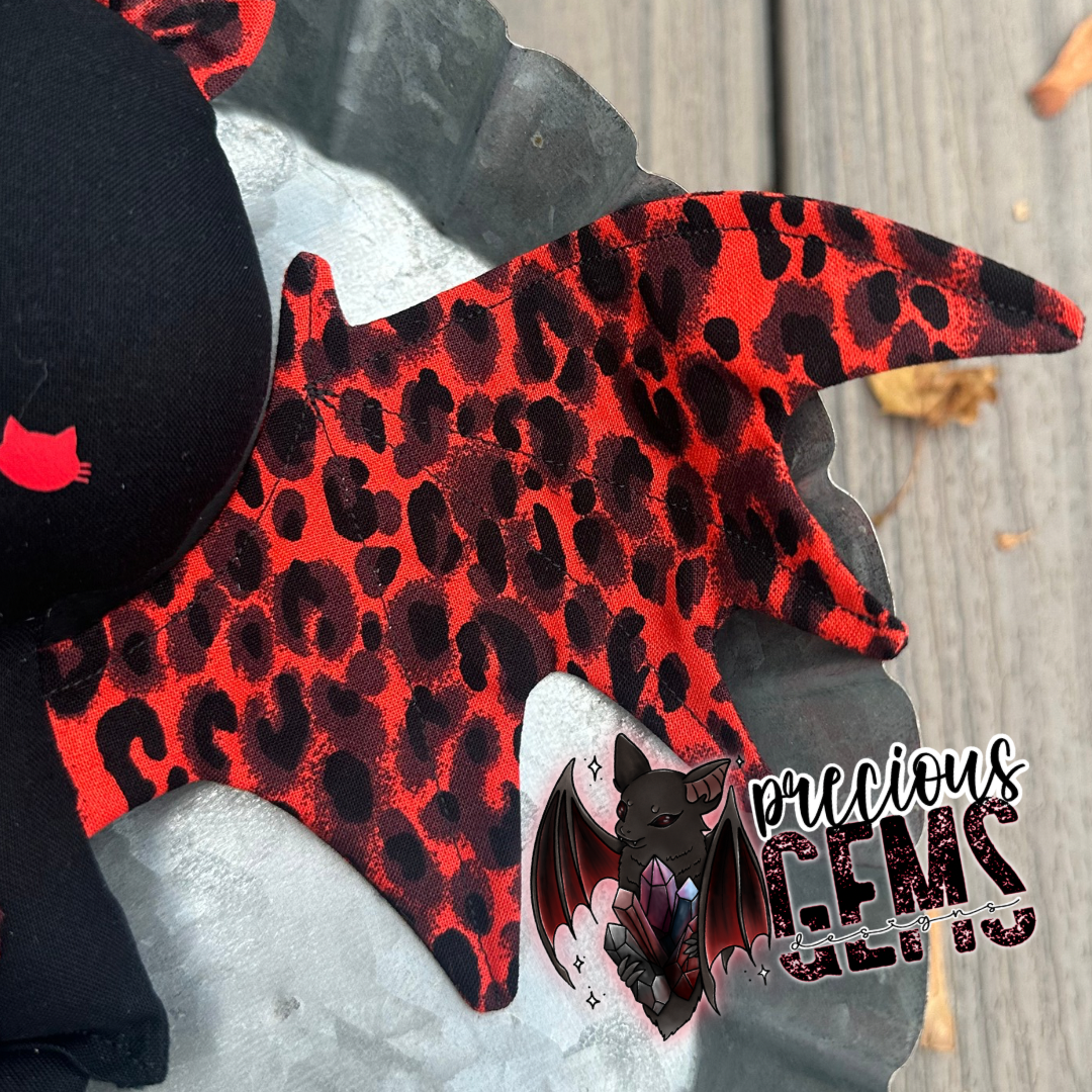 Scarlett cat bat doll RTS