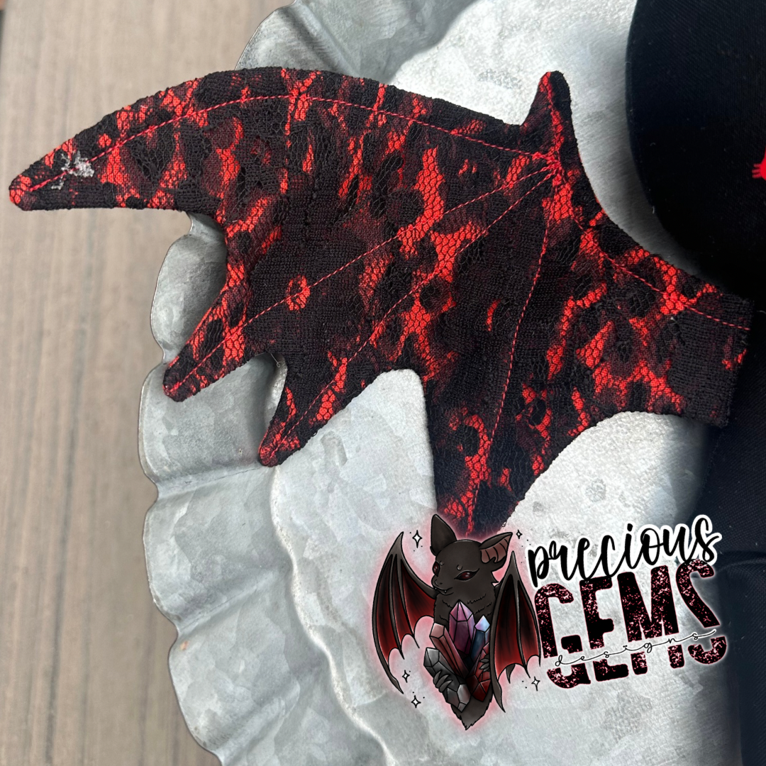 Scarlett cat bat doll RTS