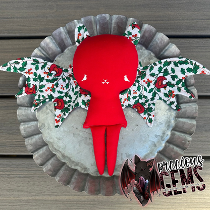 Christmas cardinals bat doll RTS