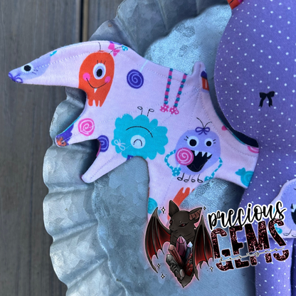 Monster OOAK bat doll RTS