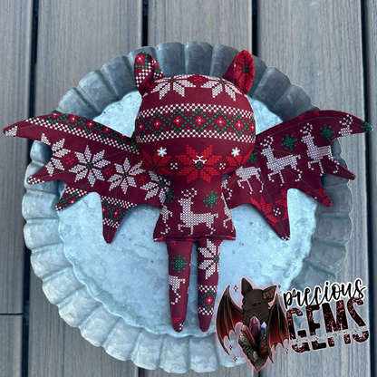 Christmas sweater bat doll preorder