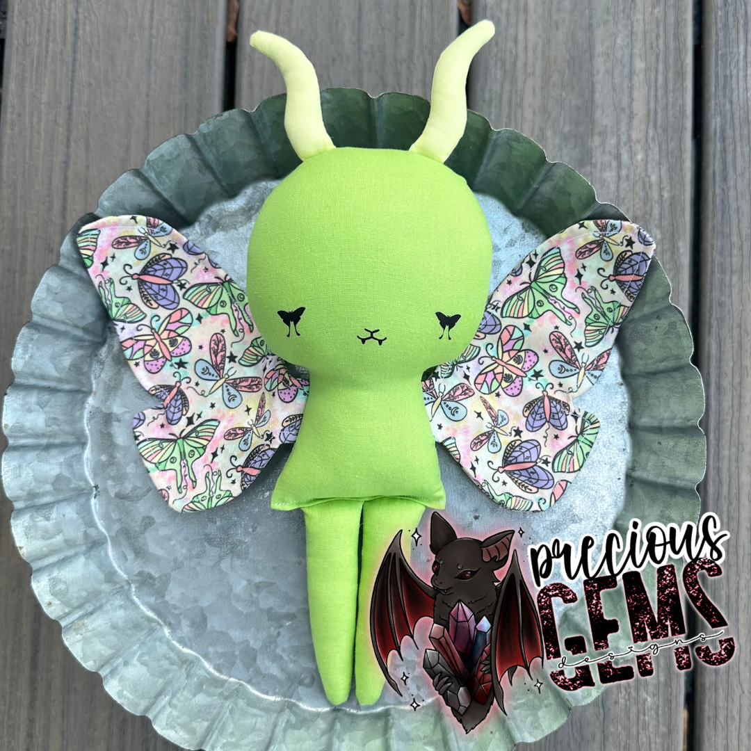 Spring moth doll preorder