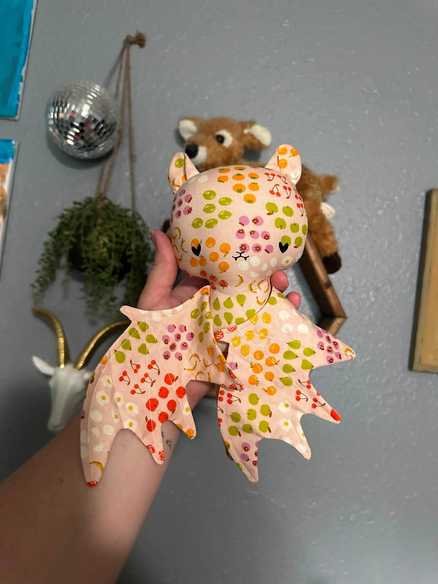 Fruit bat doll RTS