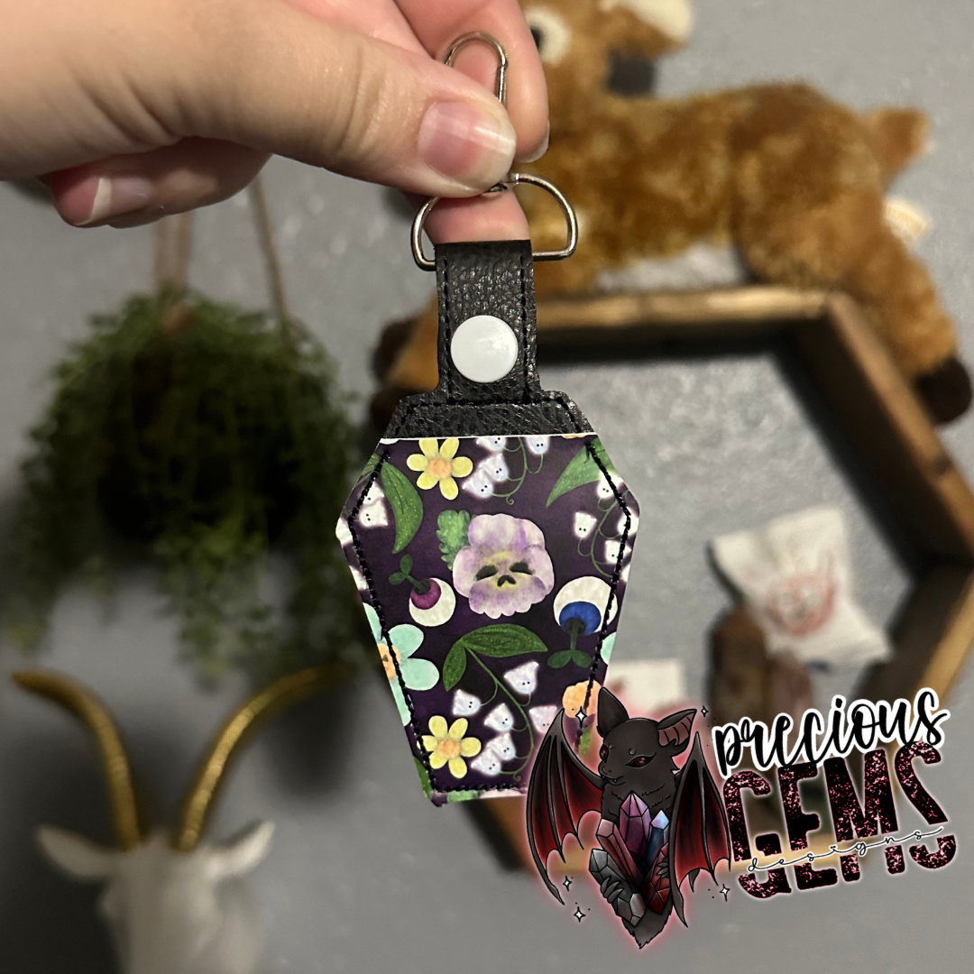 LIP BALM HOLDER KEYCHAINS