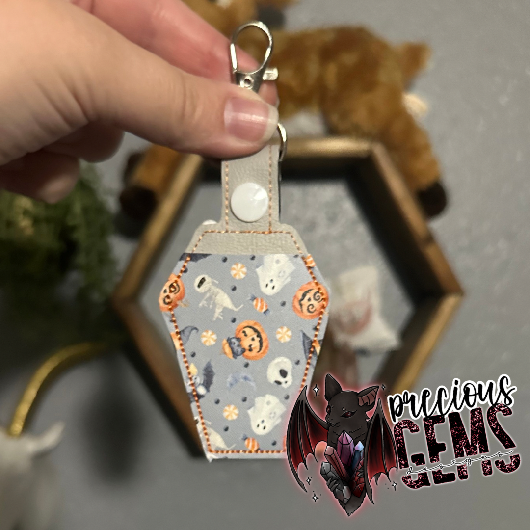 LIP BALM HOLDER KEYCHAINS