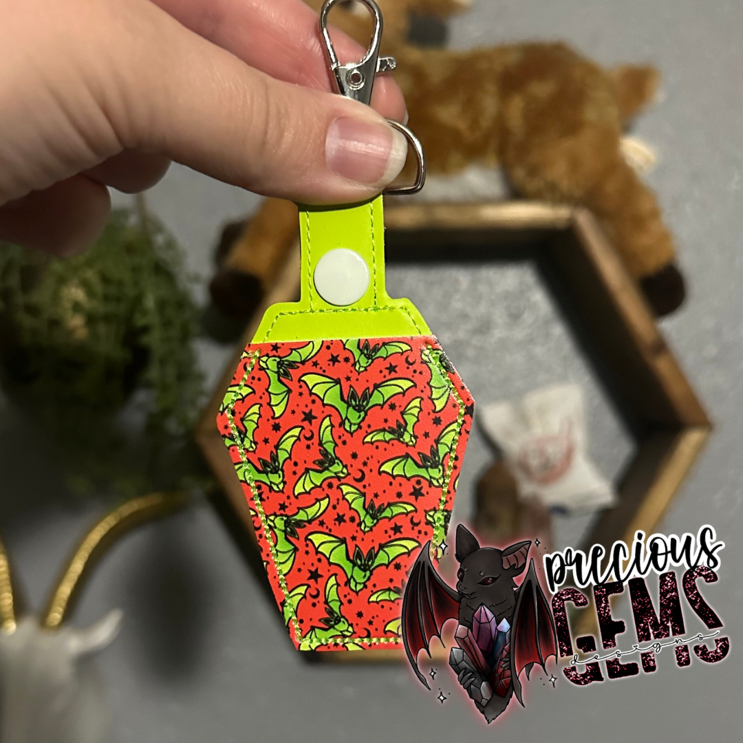 LIP BALM HOLDER KEYCHAINS