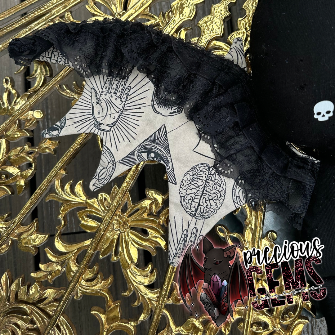 Sintober day 2 Brains/Organs OOAK XL bat doll RTS