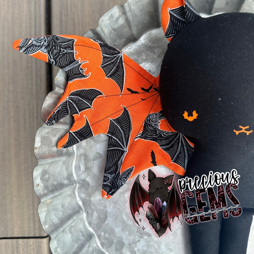 Orange bats bat doll RTS
